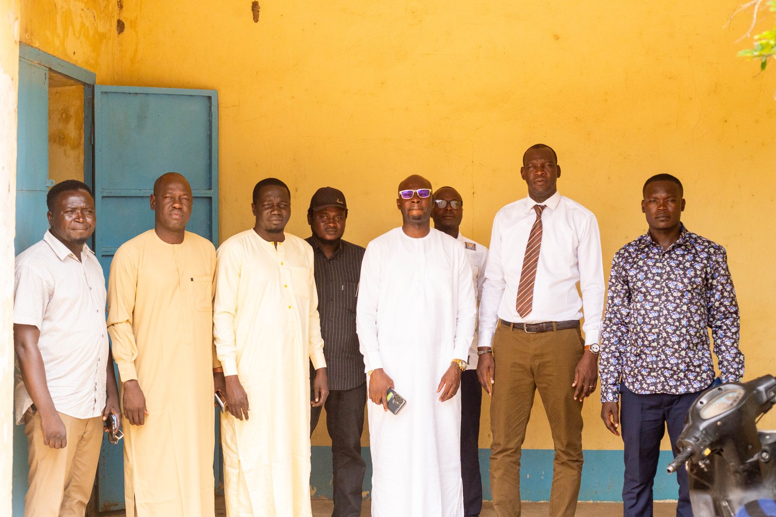 Le comité d'Organisation du FNJOE rencontre le délégué du ministère de commerce et de l'industrie du Moyen-Chari